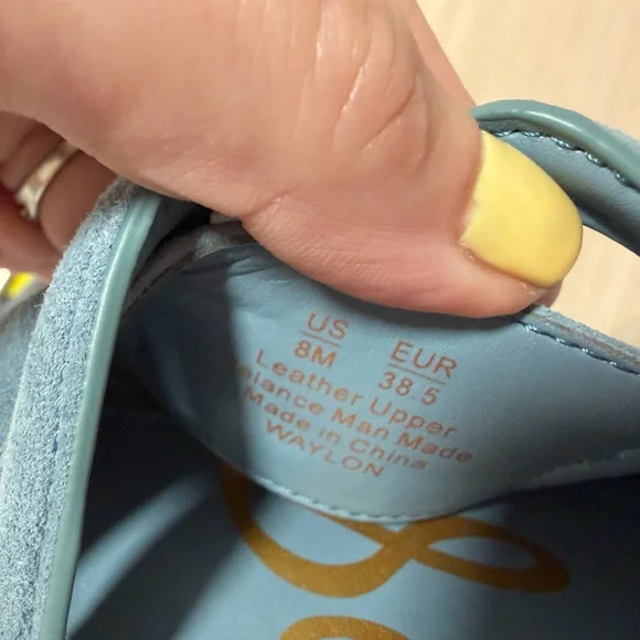 Sam Edelman Woman’s Suede Waylon Blue Weave Slide - Size 8M, 38,5 - Picture 6 of 10